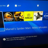 Oтключен PS4 Playstation 4 с Fifa 23 Spiderman MK11 и други, снимка 5 - PlayStation конзоли - 36618759