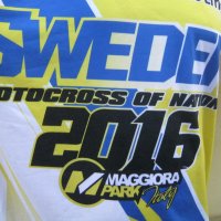 Тениска от мотоциклетизъм - Швеция, снимка 2 - Други спортове - 38205575