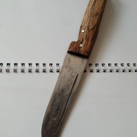 № 37 Гравиран ловен нож, снимка 1 - Ножове - 27547238