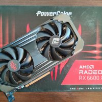 PowerColor Radeon RX 6600 XT 8GB с Гаранция, снимка 1 - Видеокарти - 38364385