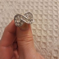 Дамски пръстен нов размер 5, снимка 1 - Пръстени - 32365863