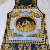 Чисто Нов Разкошен Потник Versace Unisex Еднакъв за Двата Пола , снимка 1 - Потници - 43341140