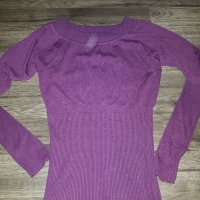 Дамска блуза в лилаво , снимка 1 - Блузи с дълъг ръкав и пуловери - 27521380