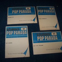 Стари картички–стикери DZUBOKS POP PARADA 1975г., снимка 6 - Други ценни предмети - 26635936