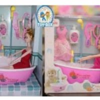 Комплект кукла във вана, снимка 5 - Кукли - 38939148