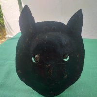 Метална светеща котешка глава, снимка 1 - Други - 33568019