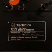 TECHNICS SA-5460, снимка 6 - Ресийвъри, усилватели, смесителни пултове - 35324140
