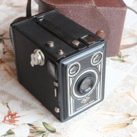 Ретро фотоапарат Agfa Synchro Box, снимка 12 - Антикварни и старинни предмети - 40469726