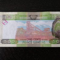 Банкнота - Гвинея - 500 франка UNC | 2017г., снимка 2 - Нумизматика и бонистика - 27144758