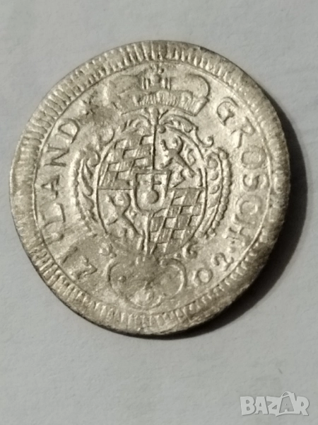 Грош 1702 Бавария , снимка 1