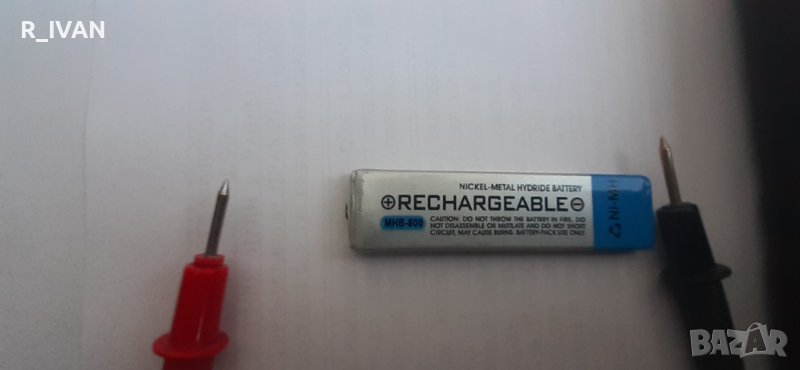 Акумулаторна батерия 1.2V 1100mAh, снимка 1