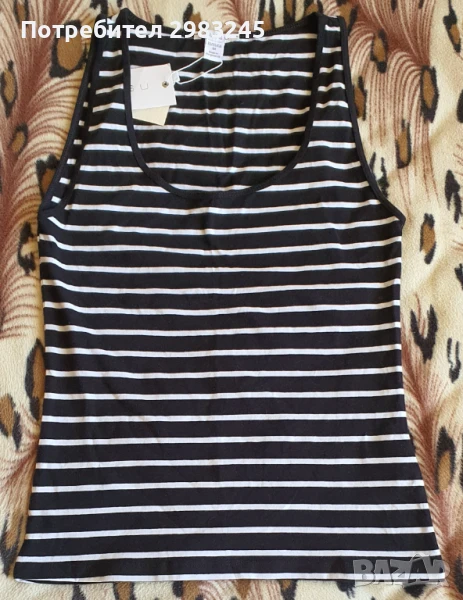 Дамски потник на райета , снимка 1