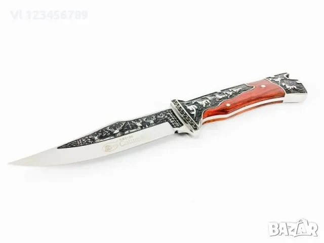 Инкрустиран ловен нож Columbia KB3189-130х270мм, снимка 1