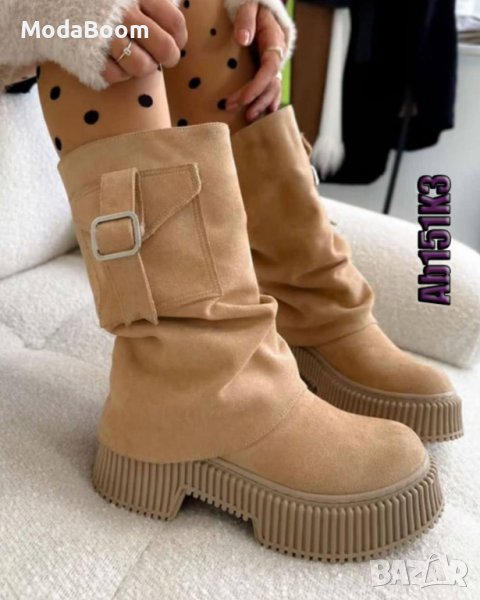 💯Уникални дамски ботуши, три цвята💯, снимка 1