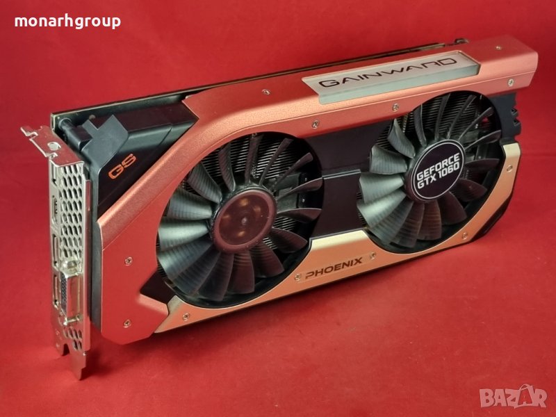 Видео карта GeForce® GTX 1060 6GB Phoenix, снимка 1