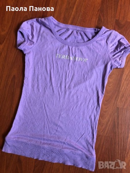 Дамска лилава тениска Terranova , снимка 1