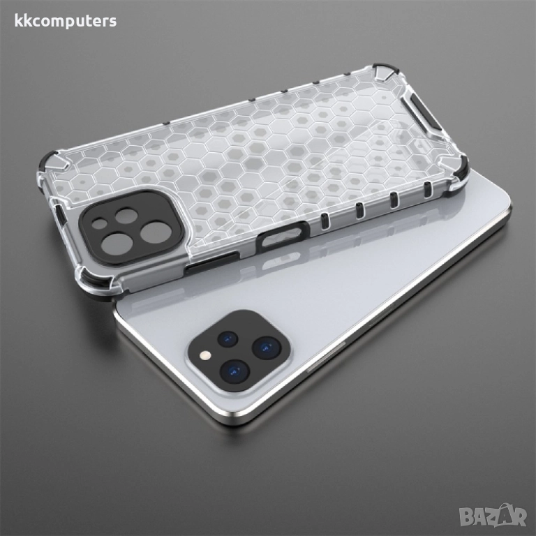 Huawei Nova Y61 Силиконов Калъф Honeycomb TPU и Протектор, 19,90 лв, снимка 1