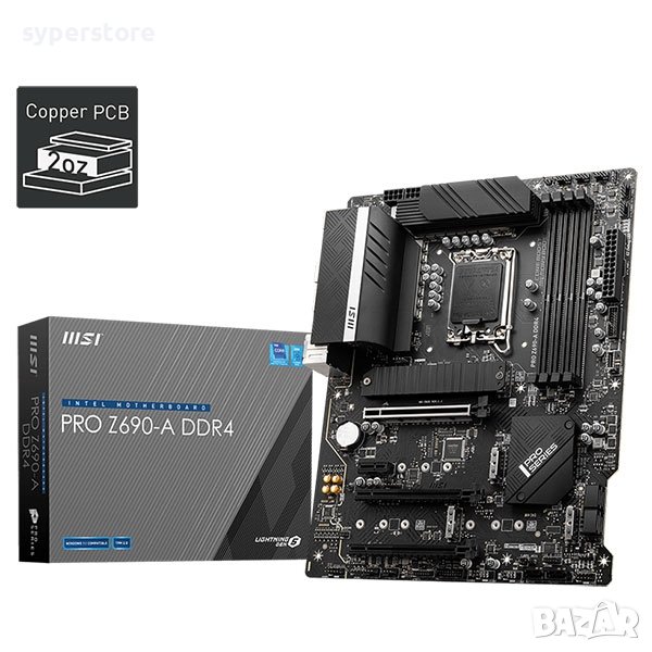 Дънна платка за компютър, MSI PRO Z690-A DDR4, SS300179, снимка 1