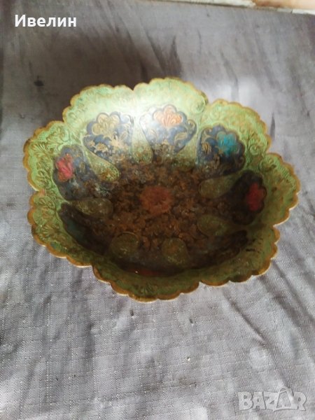 месингов купа,фруктиера, снимка 1