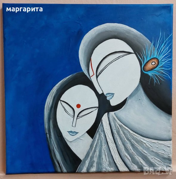 авторска картина акрилни бои, снимка 1