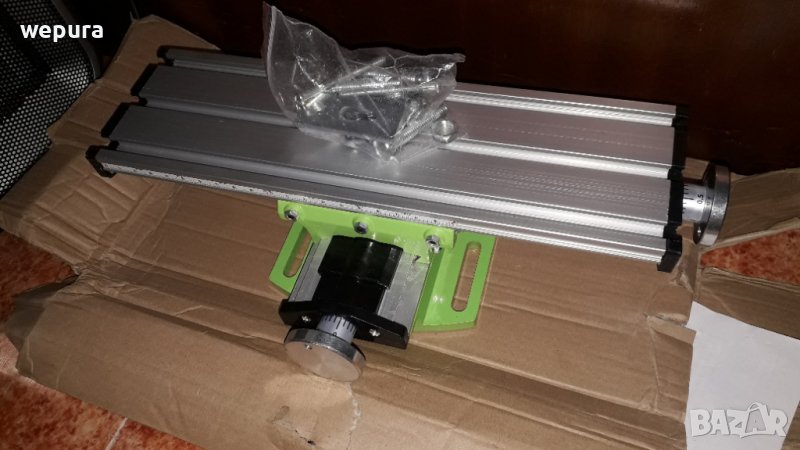 Двукоординатна масичка за бормашина любителска, снимка 1