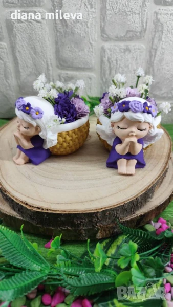 Ангелчета в цвят лилав!!, снимка 1
