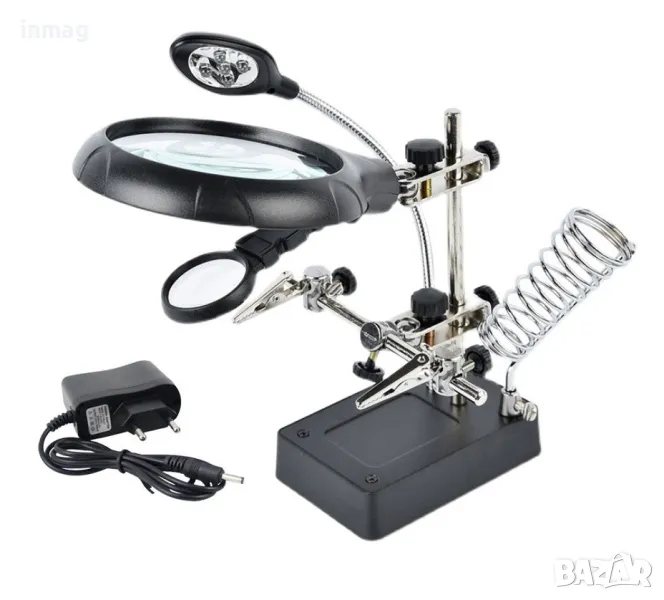 Лупа с работна станция 6 в 1 - MG16129-C, снимка 1