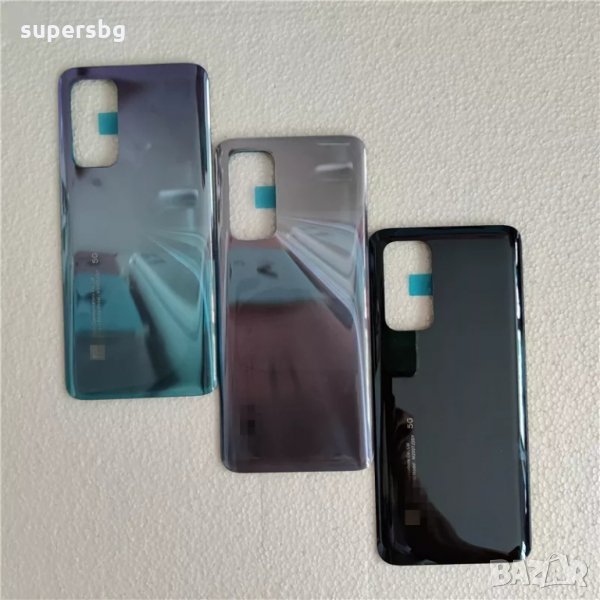 Заден капак за Xiaomi Mi 10T Pro, Mi 10T / Задно стъкло/ Aurora blue, снимка 1