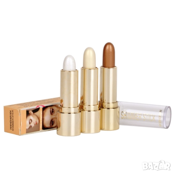 Хайлайтър стик на кремообразна основа с 3D ефект  , снимка 1