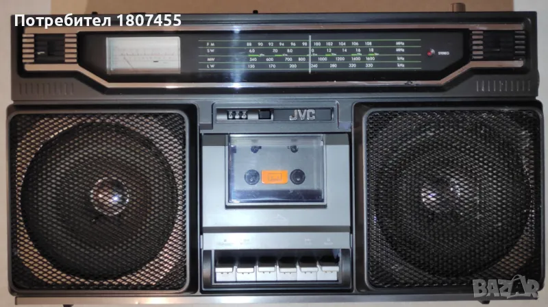 Радиокасетофон японски JVC RC 636L, снимка 1