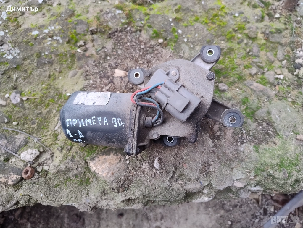 Мотор Предни Чистачки За Нисан Примера 1.6 16В 1991г / Nissan Primera 1.6 16V 1991y, снимка 1