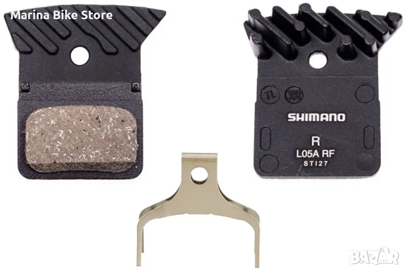 НОВИ дискови накладки за спирачки Shimano L05A-RF, снимка 1