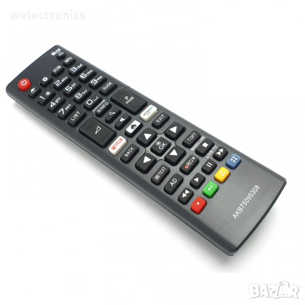 Дистанционно за телевизор LG AKB75095308 NETFLIX HIGH QUALITY, снимка 1