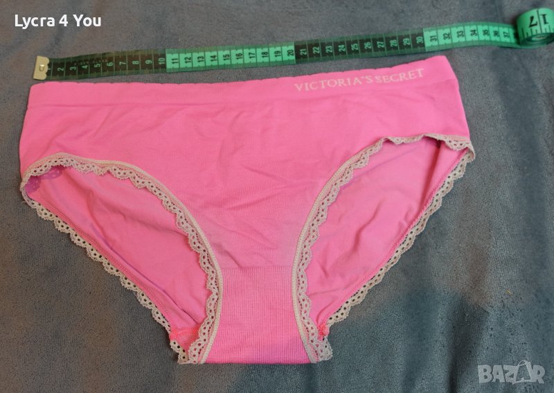 S/M Victoria's Secret розови памучни бикини, снимка 1