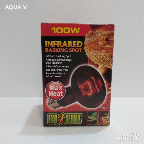 Крушка за терариум Exo Terra Infrared Basking Spot 100W, снимка 1