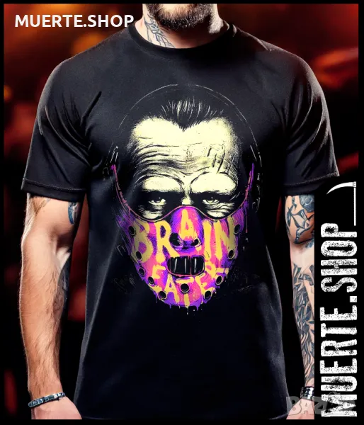 Тениска с щампа HANNIBAL BRAIN EATER, снимка 1
