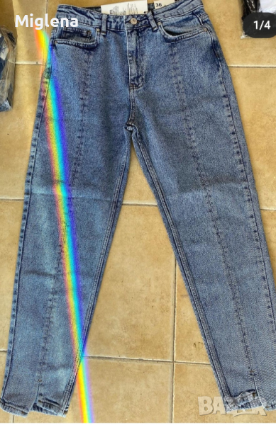 Дамски дънки mom fit, снимка 1