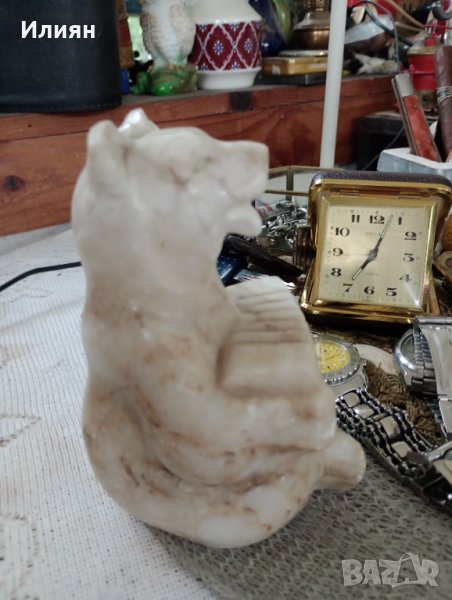 Мраморна фигура на мечка , снимка 1