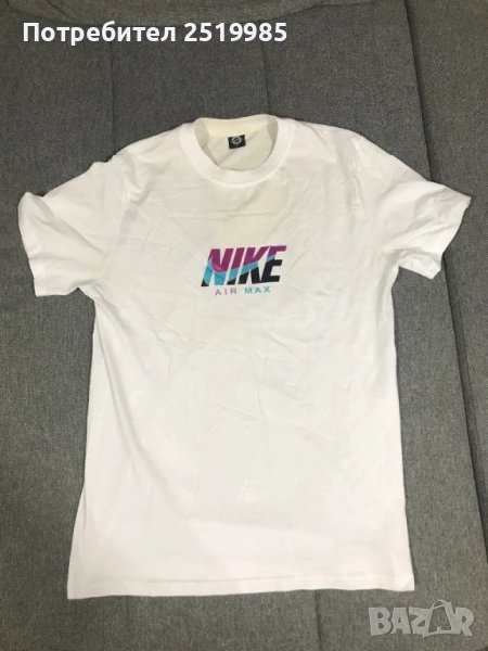 Бяла тениска Nike - Размер L , снимка 1