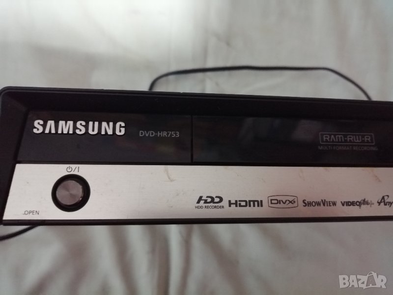 HDD-DVD Recorder HR753-Samsung (неработещ,за части), снимка 1