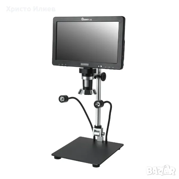 Цифров микроскоп MUSTOOL DM12 2000X LED 20MP 10,1 инча със светлини, снимка 1