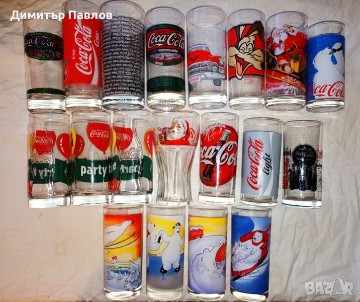 РЕДКИ Кока Кола чаши ЗА КОЛЕКЦИОНЕРИ (coca cola), снимка 1
