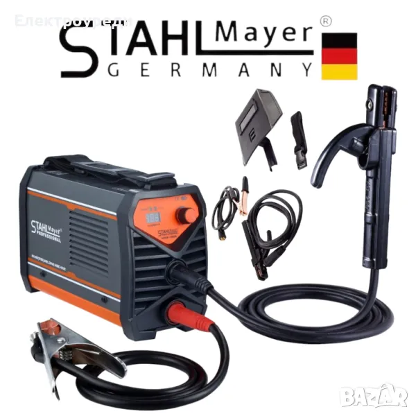 Инверторен Електрожен 400А STAHLMAYER с дисплей от 1 до 5ММ, снимка 1