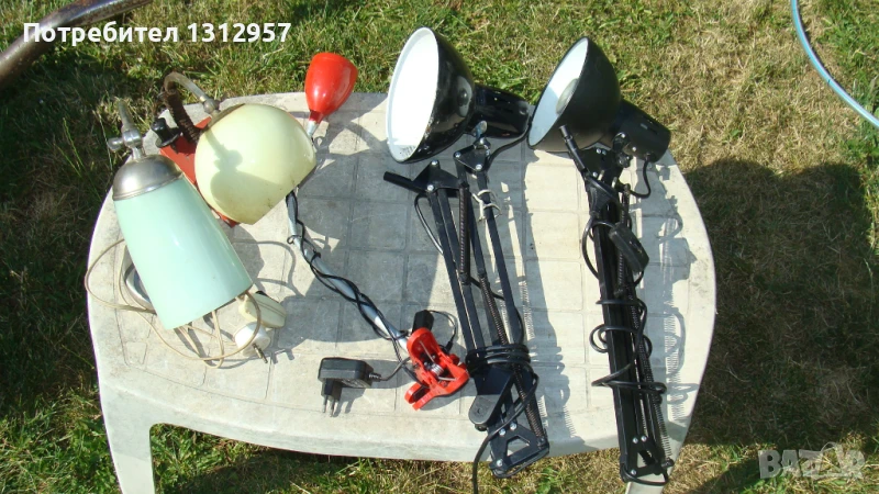 Лампи - разтегателни, стенни  и настолни , снимка 1