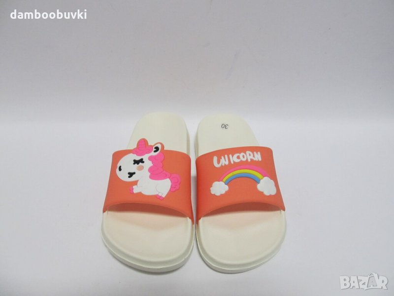 Детски гумени чехли XCESS цвят праскова 30/35, снимка 1