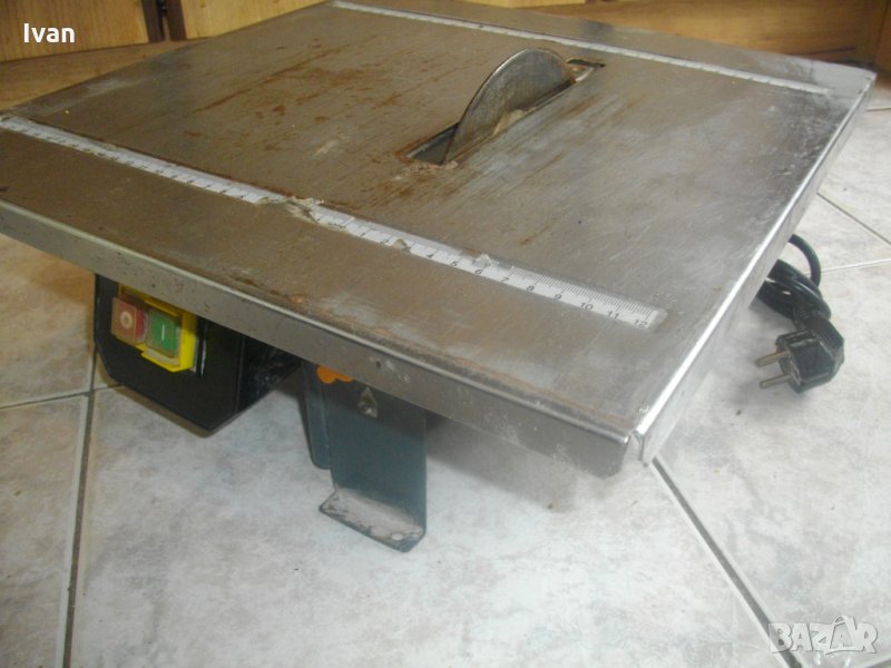 600 Вата-ф180мм-Машина Мокро-Сухо Рязане Плочки-Почти Нова-Реже 33 мм-Отлична, снимка 1