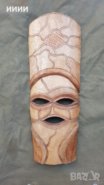 Дървена маска, снимка 1