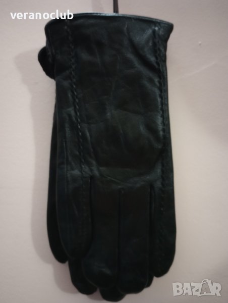 Мъжки черни ръкавици Естествена кожа, снимка 1