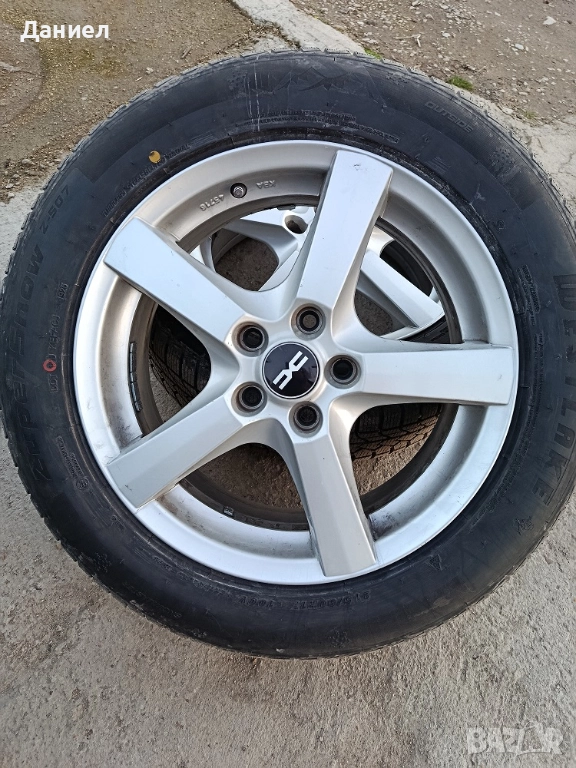 Продавам джанти 17цола  5х114.3 с гуми, снимка 1