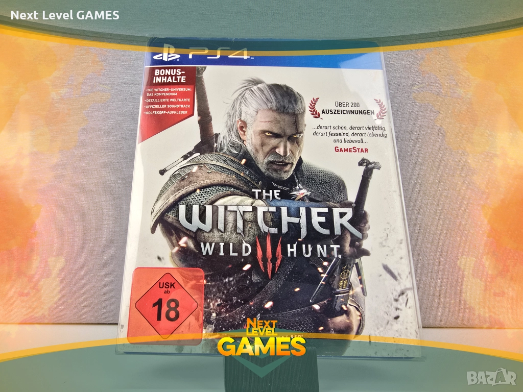 Игрa за PlayStation 4 - Witcher 3 Wild Hunt, снимка 1